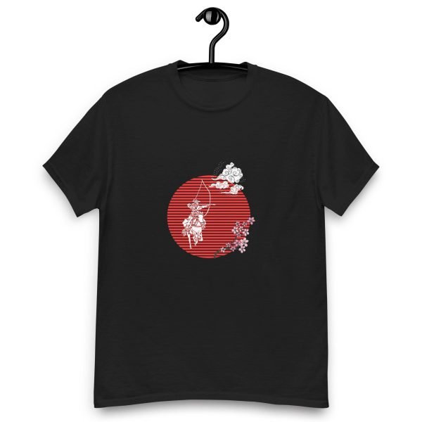 Unisex classic tee for lovers of archery and Japanese culture