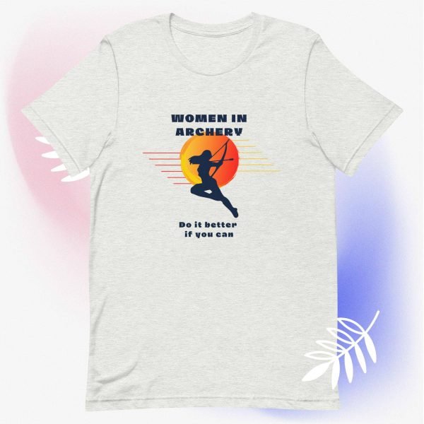 Women in archery TIFAM design t-shirt