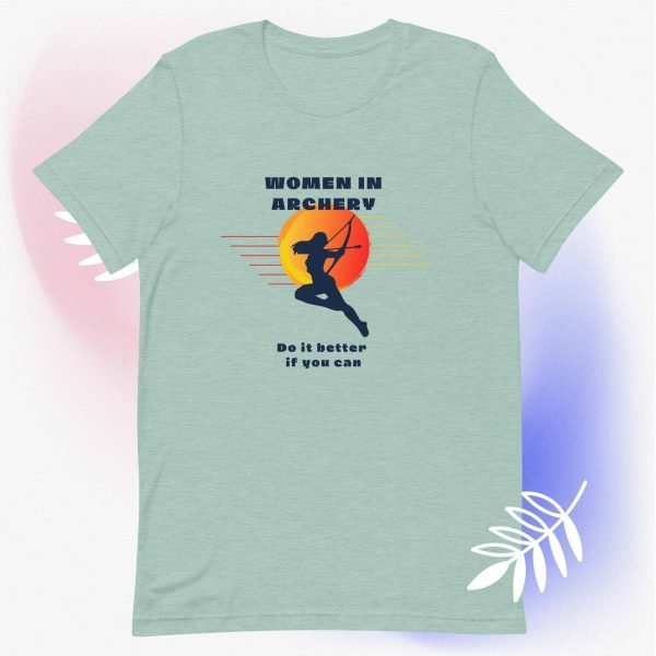 Women in archery TIFAM design t-shirt