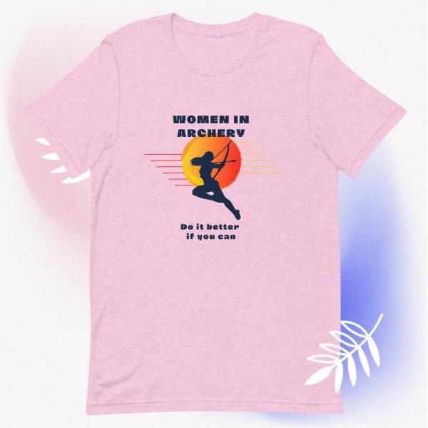 Women in archery TIFAM design t-shirt