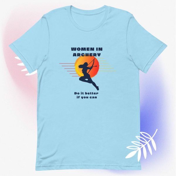 Women in archery TIFAM design t-shirt