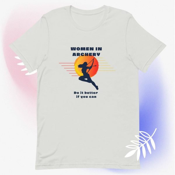 Women in archery TIFAM design t-shirt