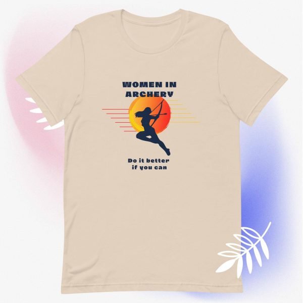 Women in archery TIFAM design t-shirt