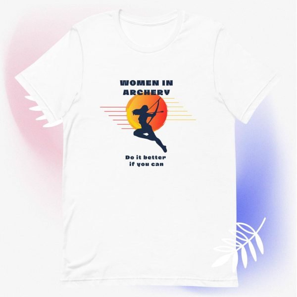 Women in archery TIFAM design t-shirt