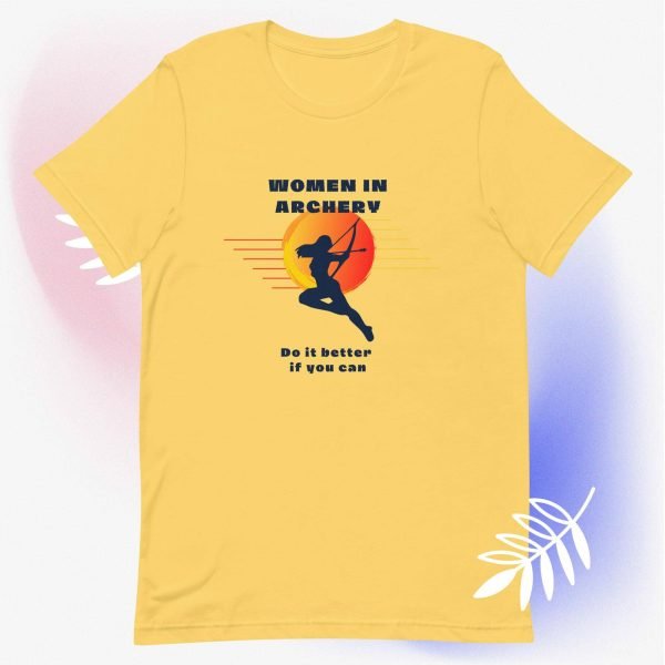 Women in archery TIFAM design t-shirt