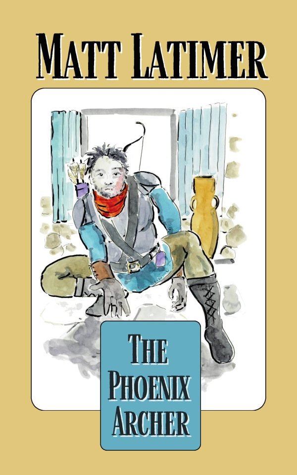 Phoenix archer book cover12.7 x 20.32 cm The Phoenix Archer