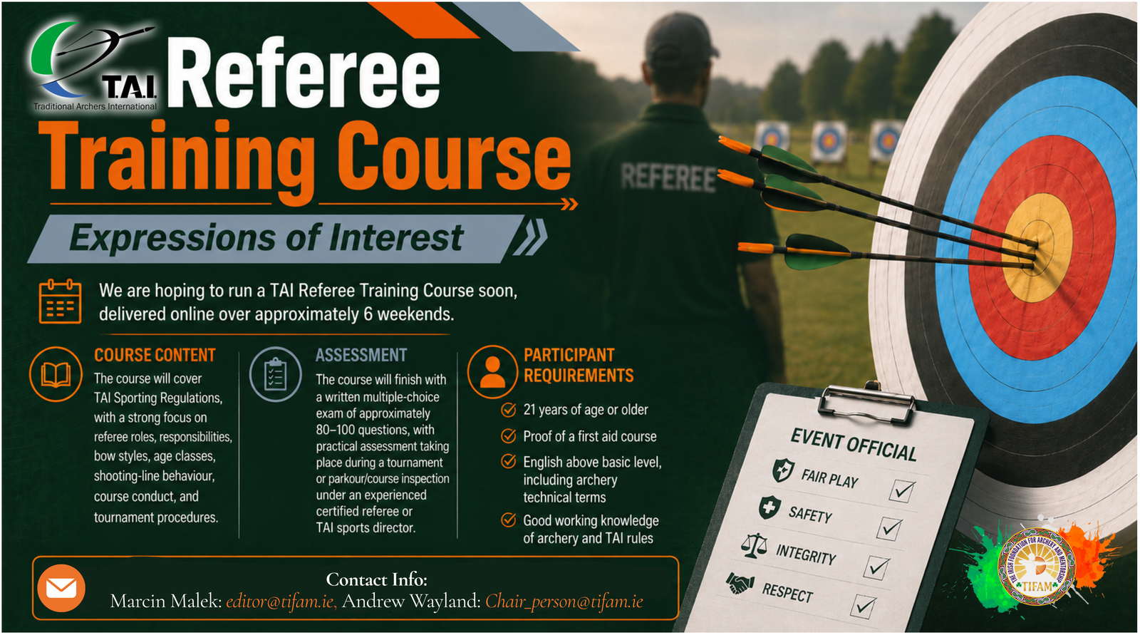 Tai referee course